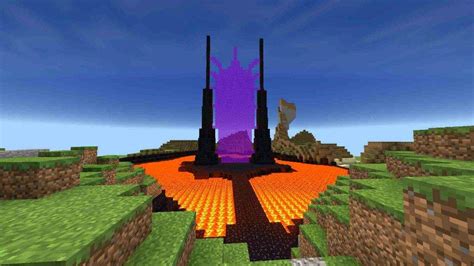 That ScArY Nether Portal ╰_╯ | Minecraft Amino