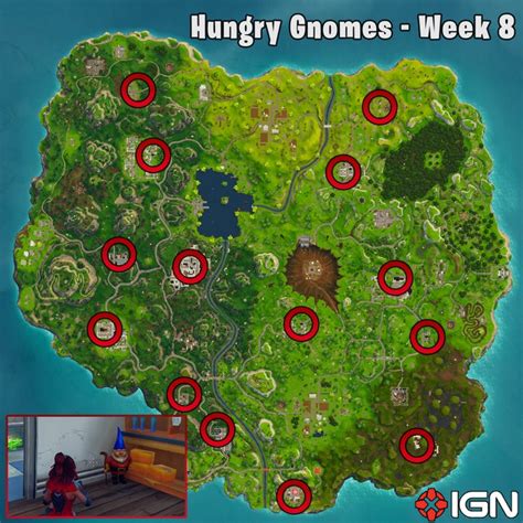 Week 8 Challenges - Hungry Gnome Locations and Bear, Crater, and ...