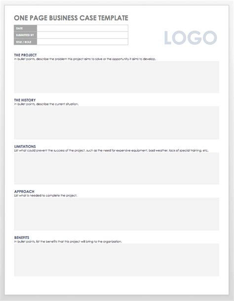 Free Business Case Templates | Smartsheet