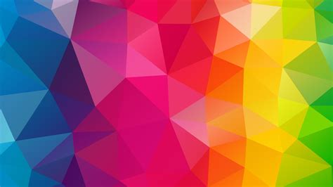 1920x1080 Triangles Colorful Background Laptop Full HD 1080P ,HD 4k ...