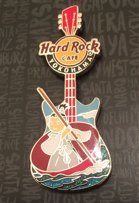 Hard Rock Cafe Yokohama Old Tales Guitar Pin. | Hard rock cafe, Rock ...