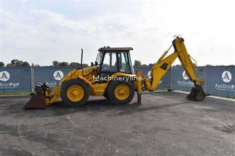 Buy JCB backhoe loader by auction Belgium Antwerp, JB36573