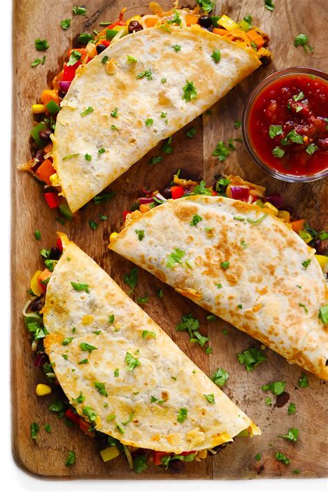 Easy Veggie Quesadillas Recipe | Gimme Some Oven