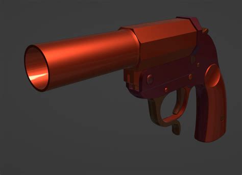 Flare Gun High Poly Critique [WIP] — polycount