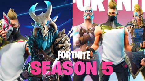 Fortnite Season 5 Leaked Skins and Cosmetics Images | Dexerto.com