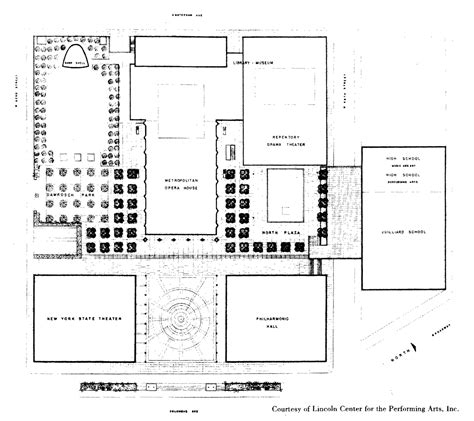 Lincoln Center Map