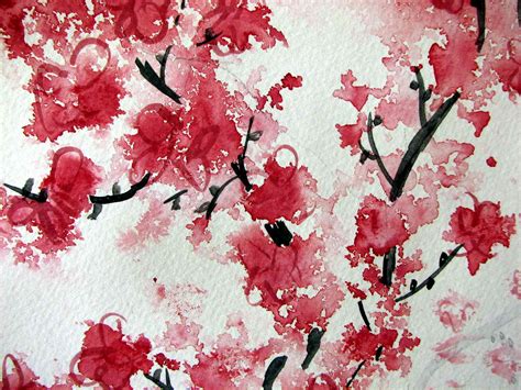 Japanese Art Cherry Blossom Wallpapers - Top Free Japanese Art Cherry ...