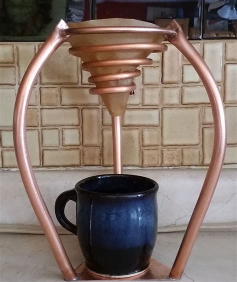 Copper Pour Over Coffee Stand Pour Over Coffee Dripper | Etsy | Coffee ...