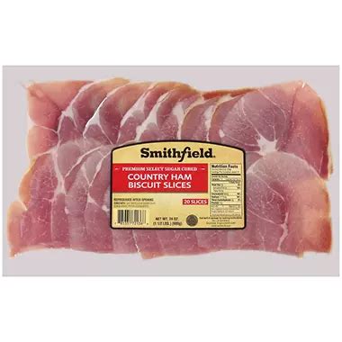 Smithfield Country Ham Biscuit Slices (24 oz.) - Sam's Club