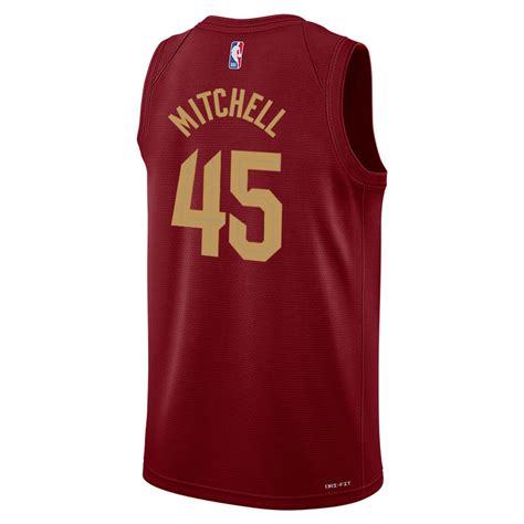 [WINE] Donovan Mitchell Icon Swingman Jersey | Cavs Team Shop