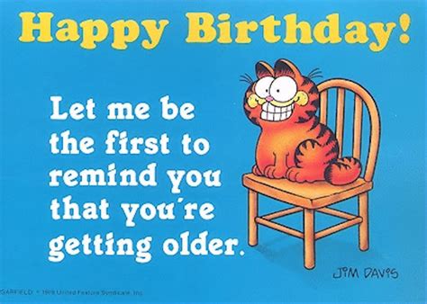 Happy Birthday Garfield Memes