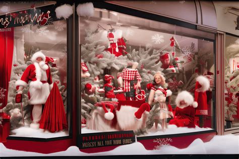 1940s Macy's Christmas Window Display · Creative Fabrica