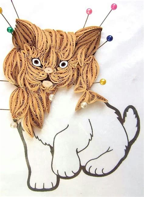 85 best Quilling - Cats images on Pinterest | Quilling animals ...