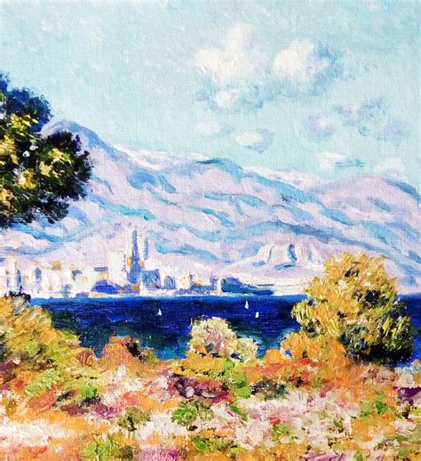 Claude Monet canvas oil painting claude monet seascape free | Etsy