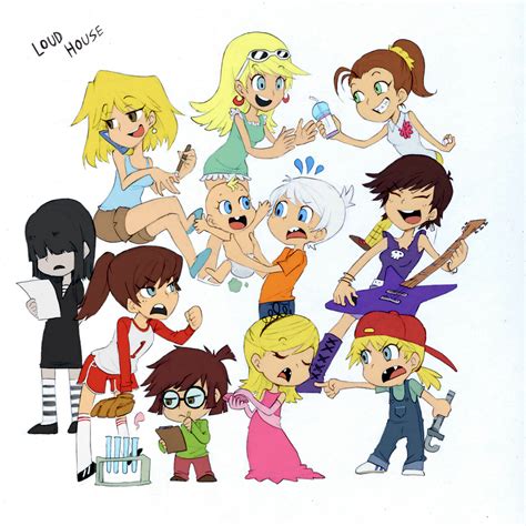 Loud house characters, The loud house fanart, Loud house fanfiction