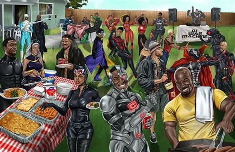 Pin by Wen Johnson on Comic Art in 2020 | African american art, Comic ...