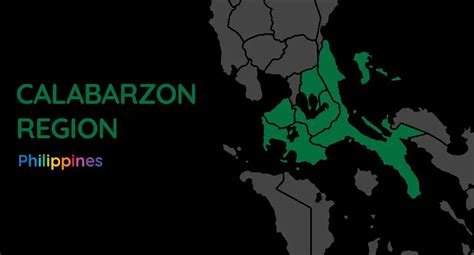 Calabarzon Physical Map