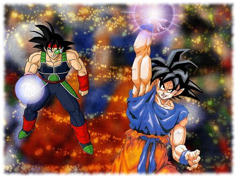 Baby Goku And Bardock