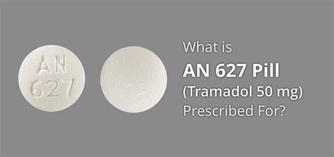 AN 627 Pill (Tramadol 50 mg): Uses,Side Effects and Precaution Tips