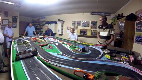 Slot car racing - YouTube