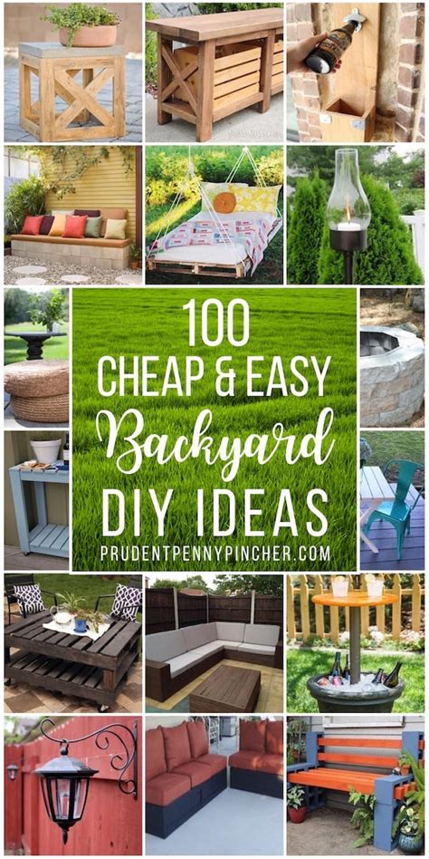 100 Cheap And Easy Diy Backyard Ideas - Do It Yourself