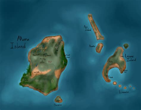 Mara Isle and Surrounding Islands (Map) — Weasyl