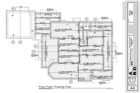 Wood Floor Framing Plan