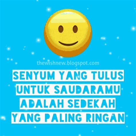 Senyum Adalah Sedekah Animasi Kata Kata Senyum GIF - Senyum Adalah ...