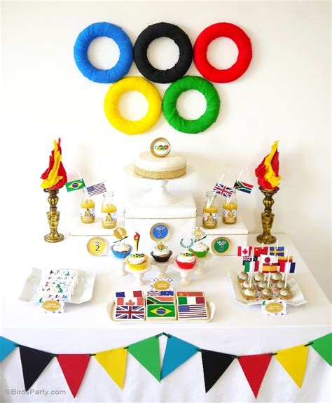 Olympics Inspired Party Ideas & Printables - Party Ideas | Party ...