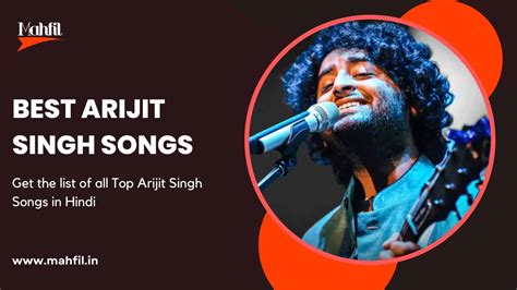 52 Arijit Singh Songs Lyrics - Top Arijit Singh Song List