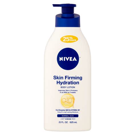 Nivea Skin Firming Hydration Body Lotion, 21 fl oz - Walmart.com ...