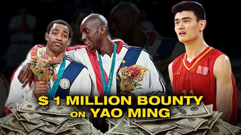 Team USA Basketball had a $1 Million 'DUNK BOUNTY' on YAO MING