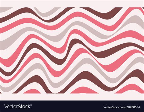 Abstract wavy line art background Royalty Free Vector Image