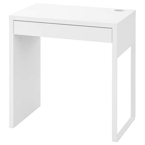 MICKE Desk, white, 28 3/4x19 5/8" - IKEA