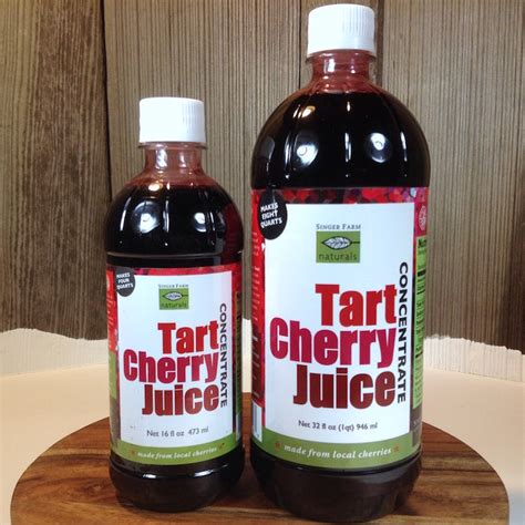 Tart Cherry Juice Concentrate Local Natural Pain Relief Sleep Aid ...