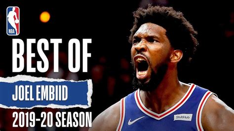 Best Of Joel Embiid | 2019-20 NBA Season - YouTube