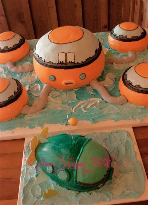 Octopod cake | Octonauts birthday, Octonauts birthday party, Octonauts ...