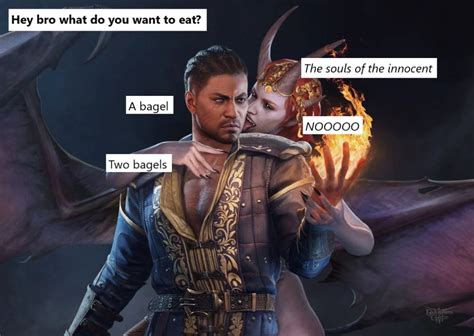 Hey Bro What Do You Want to Eat? | Baldur's Gate 3 Characters as Tumblr ...