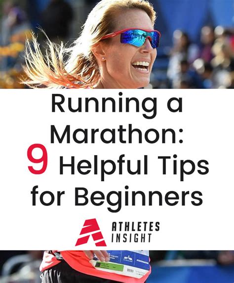 Running a Marathon : 9 Helpful Tips for Beginners - Athletes Insight