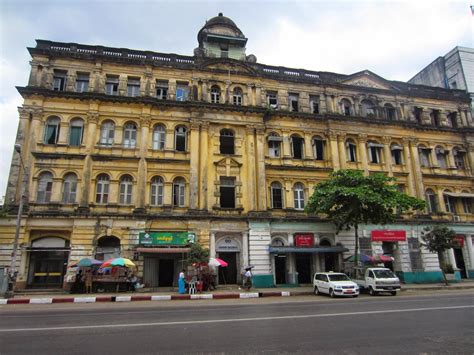 Colonial Buildings in Yangon - A Walking Tour