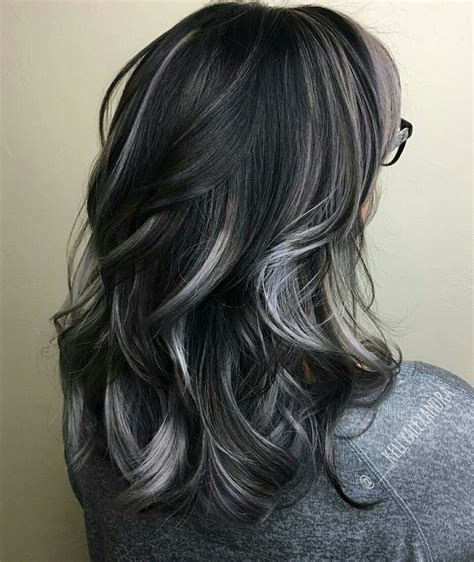 Pin by Yona's Art & Junk on Hair | Gray hair highlights, Hair ...