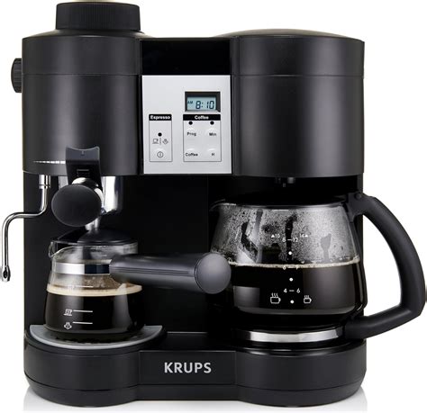 Krups XP160050 Cafetera Dual Expresso Combi Steam Digital y Programable ...