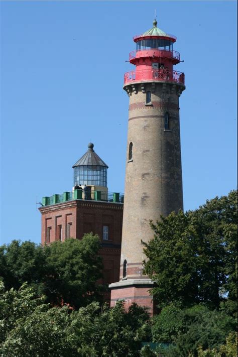 Two Lighthouses in Kap Arkona, Rugen Germany | Beautiful lighthouse ...