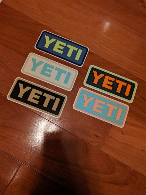 Yeti stickers : r/freestickers