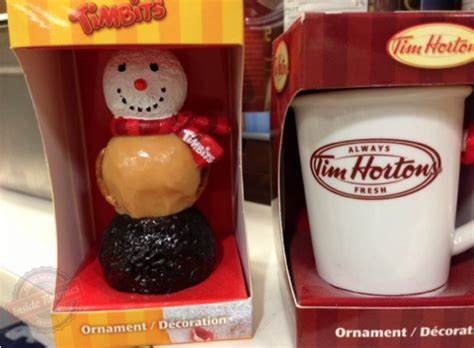 Closer look at the festive Tim Hortons ornaments | Inside Timmies | Tim ...