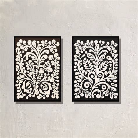 Mexican Kitchen Wall Art, Gallery Set of 2 Talavera Tile Digital Print ...