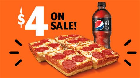 Little Caesars’ $4 Lunch Combo With Pepperoni Pizza & Pepsi Is A Tasty Deal