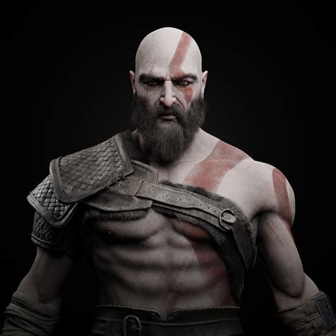 Kratos | God of War 4 - Finished Projects - Blender Artists Community