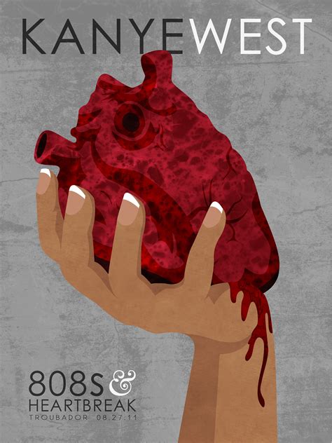 808s and heartbreak | 808s & heartbreak, Heartbreak, Illustration