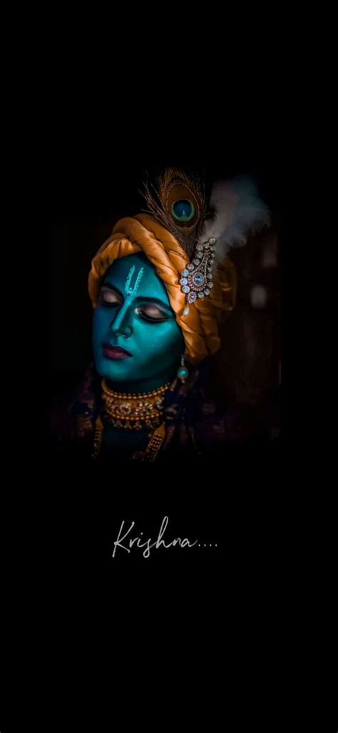 Black Krishna Hd Wallpaper 4k For Pc : Radha Bharat Vimal Varman Gyan ...